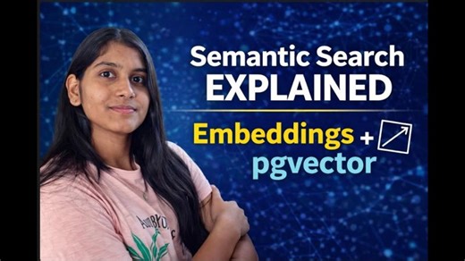 How Semantic Search Works (Embeddings, pgvector Spring AI) | Thaduri Bhargavi