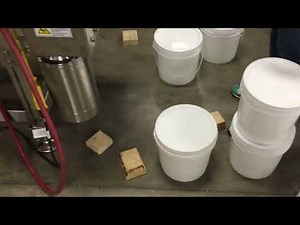 Apex Filling Systems- 5 Gallon Pail Lidder video