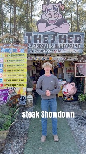 The shed steak showdown with the sauce boyz.