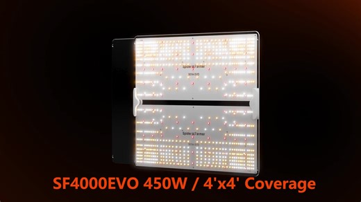 🎉Spider Farmer SF EVO Series: Unleashing the Power of Samsung LM301H EVO LED Lights!🌿 ✨Samsung introduced the groundbreaking LM301H EVO LED chip in 2023. Boasting an impressive efficiency rating of 3.14 µmol/J PPE per diode, these LEDs outshine even the renowned LM301B, LM301H, and Bridgelux 3030 chips in terms of sheer effectiveness. 🌿 💚Spider Farmer has now integrated this cutting-edge technology into their SF EVO series LED lights, including the SF1000EVO, SF2000EVO, SF2000ProEVO, and SF4