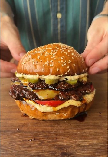 Delicious Teriyaki Beef Burger Recipe