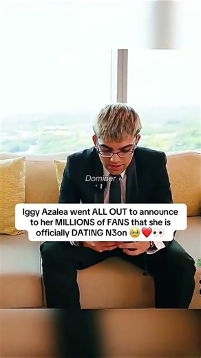 Iggy Azalea went ALL OUT to announce to her MILLIONS of FANS that she is officially DATING N3on 🥹❤️👀