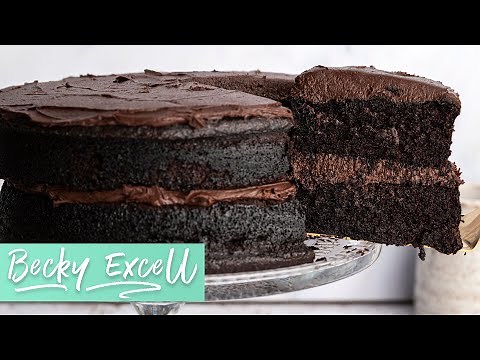 SUPER MOIST Chocolate Cake Recipe ✅ Easy recipe for beginners