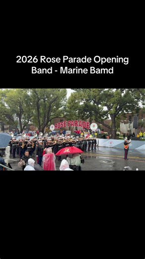 #roseparade #marineband | 2026 Rose Parade