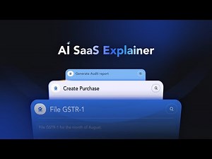Best AI SaaS Video Ads Example: AI Assistant for FinTech | 30-Second Product Demo Video Animation
