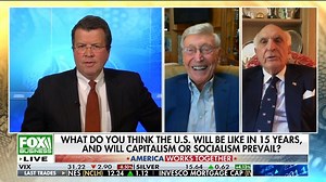 In an "America Works Together" virtual town hall, host Neil Cavuto and Home Depot co-founders Bernie Marcus and Ken Langone discussed new business opportunities after the pandemic, the national debt and the future of capitalism vs. socialism. | Fox Business
