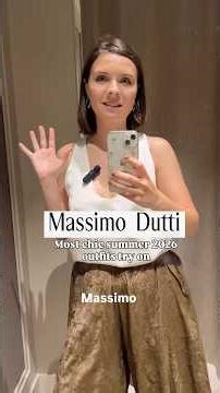 Wanna look WOW this summer ? Try These outfits from Massimo Dutti - stylist TOP 3