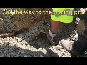 🇺🇸 Trenchless Pipe Pulling Water Services with KPP400 and American Water, IL USA-Day 2