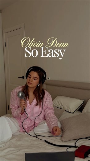 Olivia Dean - So Easy (Cover) #coverversion #soeasy #music #singer #coversong