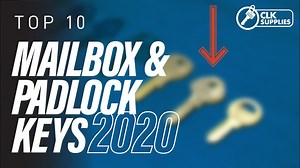 Top 10 Mailbox & Padlock Key Blanks in the USA