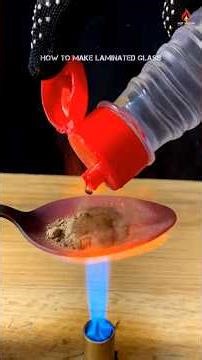 1000°C How to make Laminated glass 😱 #satisfyingvideo #experiment #foryou #usa #fyp