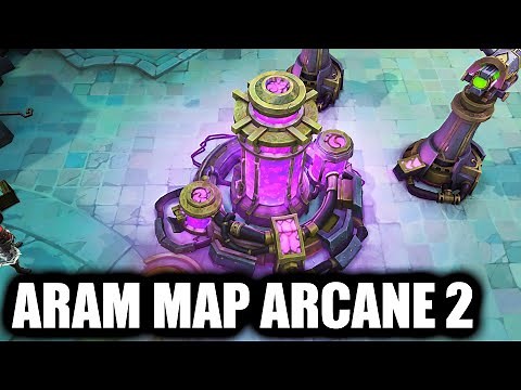 New Arcane Season 2 ARAM Map Skin Spotlight & Gameplay (League of Legends)