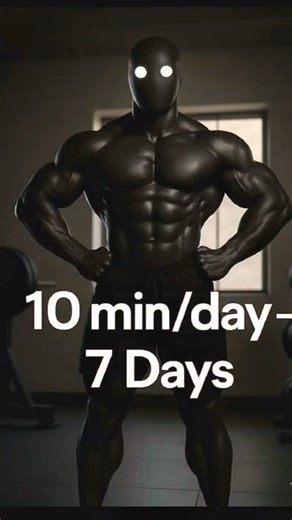 10 Minutes/Day — 7-Day Bodyweight Overload | Real Strength Gains #homeworkout #viralfitness#foryou