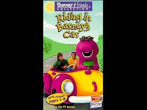 Riding In Barney's Car 1995 VHS