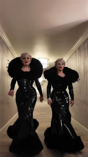 The Queens of Darkness Arrive at the GLAAD Media Awards