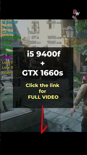 i5 9400f + GTX 1660 Super Tested in 14 Games (2024) | 1080p
