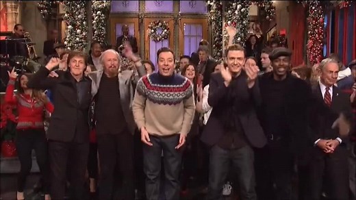 Merry Christmas & Happy New Year 2016 Barry Gibb, Jimmy Fallon, Paul McCartney | Barry Gibb