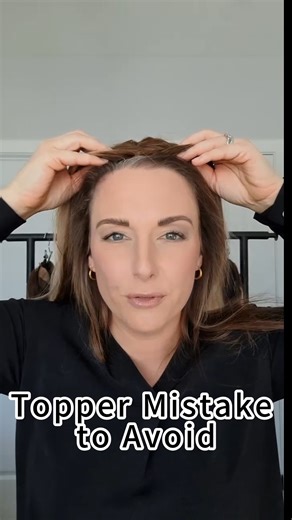 It really comes down to personal preference (your hair - your rules), but general topper guidelines: ✅️ 1/4" back from bio hairline and blend bio hair into the topper hair for the best look. ✅️ Pull out a small amount of the bio hair and cover a sparse hairline using @uniwigs hair fibers or root spray ✅️ If you don't have a strong enough hairline, wearing the topper right to the front is just fine.🫶 (This is how I often have worn my toppers. 😉) For the most care-free blend, consider cutting ba
