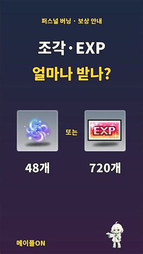 Personal Burning Reward Quantities and Distribution Guide [MapleStory]