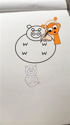 One Circle one circle one big circle challenge vs Sprunki #animation #sprunki #challenge #cartoon