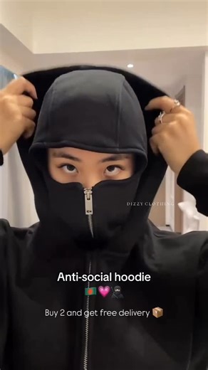 Dizzy Clothing ✨ on Instagram: "🔥 THE ANTI-SOCIAL HOODIE DROP 🔥 For the ones who mind their own business but still steal the spotlight 😎 No cap — this hoodie is clean, comfy & straight fire. 💥 Real pictures available — what you see is EXACTLY what you get. ✨ Product Details: • 340–380 GSM Oxford fleece heavy, soft & warm • One side brushed for that ultra-premium feel • Sizes: 36”–48” • Length: 27–29” • Colors: Black | Brown | Baby Pink | White | Grey • Super premium quality — made to last 🚚