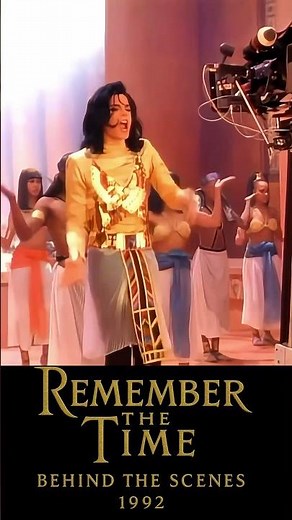 Michael Jackson 🎬 Behind the Scenes of Remember the Time (1992) | Making of the Magic #shorts #mj