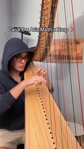 Chipper Fellows | Because why not Cardi B x Aria Math x Harp #cardib #ariamath #harpmusic #minecraftmusic #chipfellowsharp | Instagram