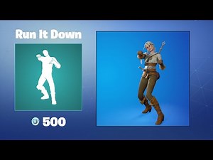 Run It Down | Fortnite Emote