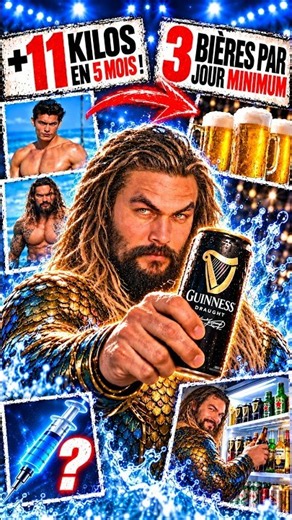 Jason Momoa gains 11kg in 5 months: his secret revealed #JasonMomoa #Fitness