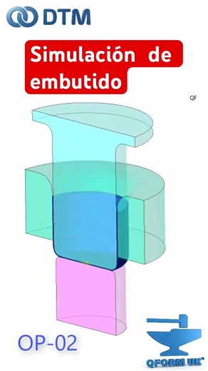 Simulación de embutido #manufacturing #ingenieria #fabrication #trending