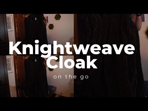 How to tie up your Knightweave cloak