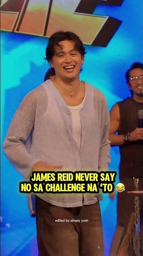 James hindi nakaligtas sa Oh Lala challenge #jamesreid #dance