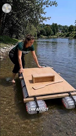 Plastic Bottles Turned Into a Floating Raft! ♻️🛶 | Amazing DIY