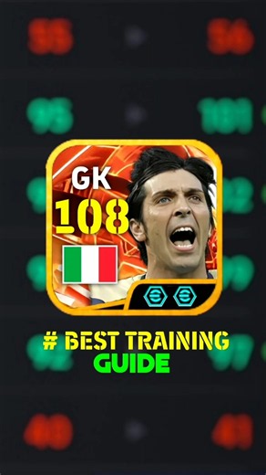 Buffon 108 BEST Training 🔥 #efootball #efootball2026 #shorts #shortvideo #viral#trending