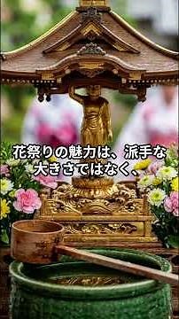 今日は何の日？（2026年4月8日）花祭り：甘茶をそそぐ春の日、お釈迦さまの誕生を祝う｜灌仏会 仏教 春