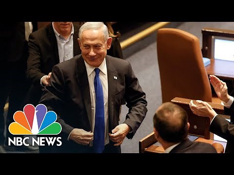 Benjamin Netanyahu Back In Office As Israel's Prime Minister