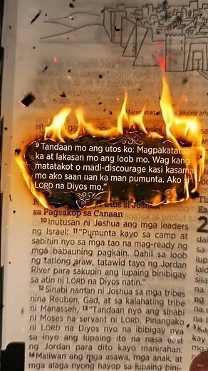 Joshua 1:9#Christian #worship #verseoftheday #SalitangDiyos #tagalogBibleverses