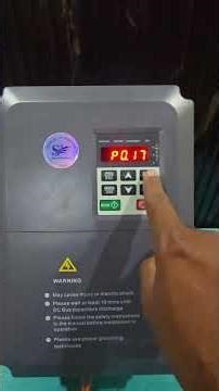 INVT CHF100 Fault Code Reset ⚡ | Inverter Error Reset Kaise Karein 🔧 | VFD | Village Solar Tubewell