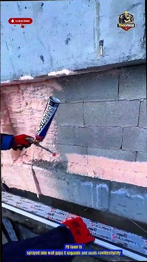 PU Foam Spray Machine Sealing Wall Gaps Modern Building Insulation Solution