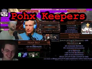 PoE 3.27 - Pohx Keepers & HC Keepers - Streamer Epic Moments