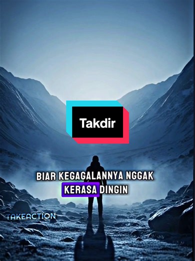Stop sembunyi di balik kata takdir! #fyp #motivasi #mindset #ai