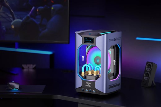 Tecno X Geekom MegaMini G1 — «the world's smallest» liquid-cooled gaming PC with original design