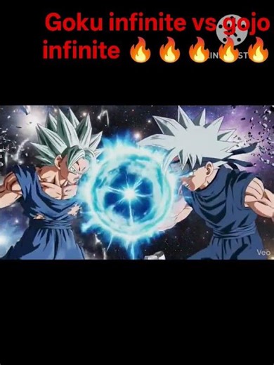GOKU infinite vs gojo infinite 🔥🔥🔥🔥🔥🔥🔥🔥🔥🔥🔥🔥🔥🔥🔥🔥🔥🔥 #gojo #goku