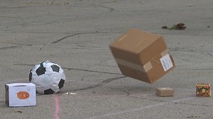 Students test engineering skills at STEM Fall Egg Drop Challenge