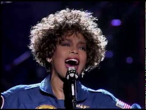 'The Star Spangled Banner' - Whitney Houston - LIVE HD - WELCOME HOME HEROES (1991)