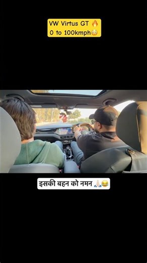 Volkswagen Virtus Top speed 😳🔥 0 to 100kmph #shorts #trending #car #viral