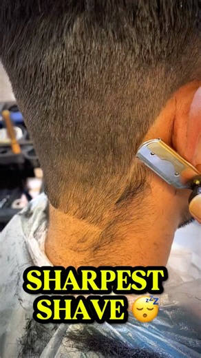 Instant Relax Neck Shave ASMR ⚡ Straight Razor Pure Sleep