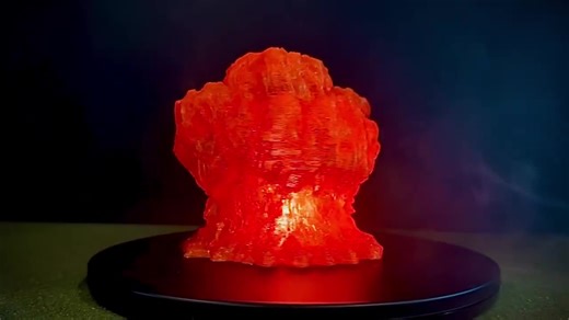 RGB LED Explosion Set: 3D Printed Kaiju Diorama Props - Etsy