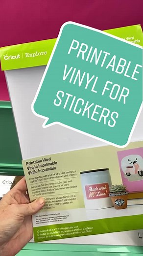 Making Stickers with Printable Vinyl | Cricut Sticker Tips