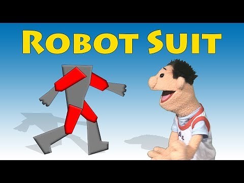 Robot Suit - Timmy Uppet Tests and Spells Robot Suit Video For Kids